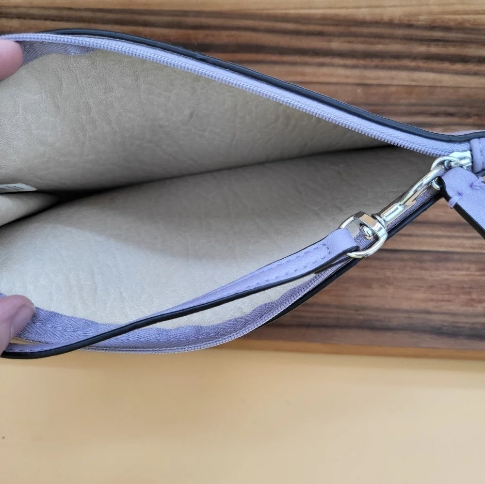 Calvin Klein Lavender Wristlet, Like New